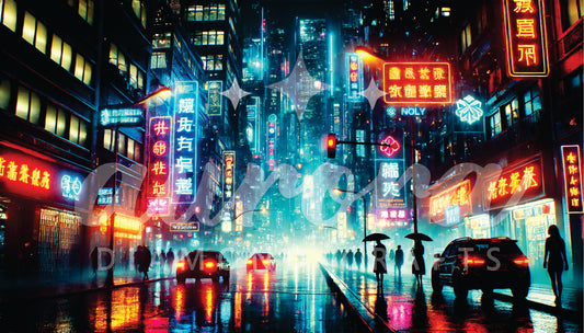 Cyberpunk Boulevard